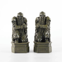 2pcs The Lord Of The Rings The Hobbit The Lonely Mountain Dwarf Statue Bookends 07FC0E-D4 - KOEEK