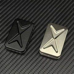 Simple X EDC Fidget Slider Zinc Alloy Push Fidget Toy Fashion Metal ADHD Tools 07FC0E-D4 - KOEEK