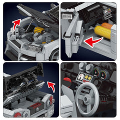 new Mould King 10113 Super Sport Car Model Building Block Toy MOC Collectible Set MOULD KING - KOEEK