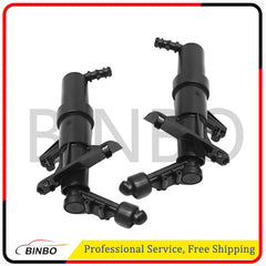 2pcs Headlight Washer Spray Nozzle Black Fits AUDI TT TTS Left + Right 07FC0E-D4 - KOEEK