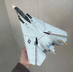 1/72 US F-14A Tomcat VF-84 Jolly Rogers Fighter Plastic Painted Unassembled 07FC0E-D4 - KOEEK