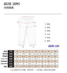 WW2 1942 Army Military Chinos Khaki Pants Men's straight-leg Overalls Size 36 07FC0E-D4 - KOEEK