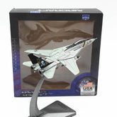 AF1 1/144 F-14A TOMCAT U.S.NAVY VF-84 JOLLY ROGERS AJ201 1978 Diecast 07FC0E-D4 - KOEEK