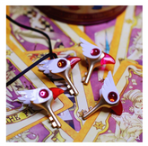Anime Card Captor Sakura Kinomoto Sakura Magic key Necklace Cosplay Gift 07FC0E-D4 - KOEEK