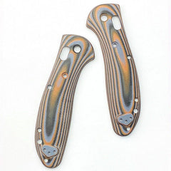 1Pair Custom G10 Material Handle Patch Scales for Benchmade Griptilian 551 Knife 07FC0E-D4 - KOEEK
