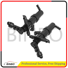 2pcs Headlight Washer Spray Nozzle Black Fits AUDI TT TTS Left + Right 07FC0E-D4 - KOEEK