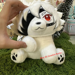 Anime Zenless Zone Zero Von Lycaon Sitting Position 20cm Plush Doll Stuffed Toy 07FC0E-D4 - KOEEK