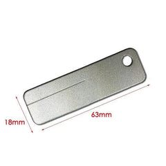EDC 3PCS Mini Portable Sharpener Diamond Sharpening Stone Outdoor Camping Pocket 07FC0E-D4 - KOEEK