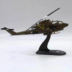 1:72 Diecast Military Model Israeli Air Force Bell AH-1S Cobra Attack Helicopter 07FC0E-D4 - KOEEK