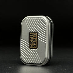 Silver Simple Fidget Slider Stainless Steel EDC Three-layer Fidget Haptic Toys 07FC0E-D4 - KOEEK