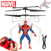 Marvel Avengers Spider Man RC Helicopter with LED Lights and Gyro 2CH MARVEL - KOEEK
