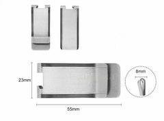 Titanium Ti Money Clip Wallet Metal Credit Card Cash Holder Bottle Opener EDC 07FC0E-D4 - KOEEK