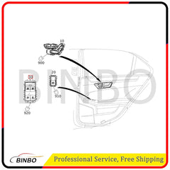 Power Window Switch For Benz S-Class (W222) 2013-2020 A22290598089051 07FC0E-D4 - KOEEK