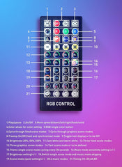 Brightown 6ft RGB LED Smart Christmas Cone Tree Light | App + Remote | 34 Modes BRIGHTOWN - KOEEK