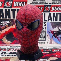 The Amazing Spider-man Andrew Garfield Cosplay Mask Prop 1:1 Full 3D Texture Ver 07FC0E-D4 - KOEEK