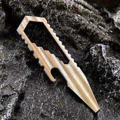 TITANER TC4 Titanium Alloy Portable Multi Tools Card Crowbar Pry Bar Outdoor EDC TITANER - KOEEK