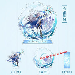 Anime Honkai: Star Rail Bronya Rand Acrylic Desktop Stand Figure Collection 07FC0E-D4 - KOEEK
