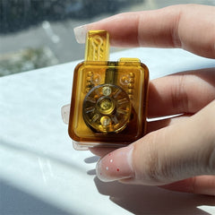 Punk Rabbit EDC Fidget Toy Fun Amber PEI Unlimited Press Relieve Stress Toy 07FC0E-D4 - KOEEK