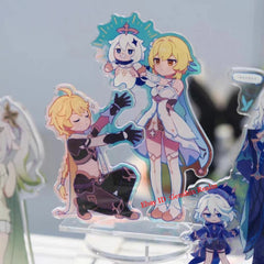Anime Paimon Acrylic Desktop Stand Figure Collection Gift 07FC0E-D4 - KOEEK