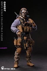 CY7-TOYS ONE:12 The Ghost Soldier Action Figure Collectible Model Toy Stock! 07FC0E-D4 - KOEEK