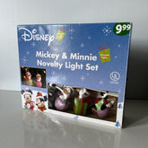 Disney Christmas Mickey Mouse & Minnie Novelty 10 Count Light String Set DISNEY - KOEEK