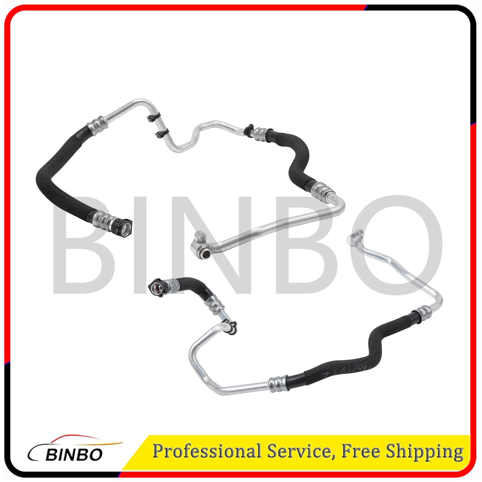 Engine Oil Cooler Line For BMW 550i 550i GT 550i 650i 17227589510 17227589509 07FC0E-D4 - KOEEK