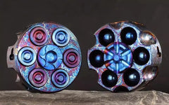 Titanium Hand Twisting Spinning Top Gyroscope EDC Fidget Bearing Spinner Toys 07FC0E-D4 - KOEEK