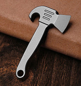 Mini Titanium Alloy Pendant Pry Bar Crowbar Bottle Opener Necklace EDC Keychain 07FC0E-D4 - KOEEK
