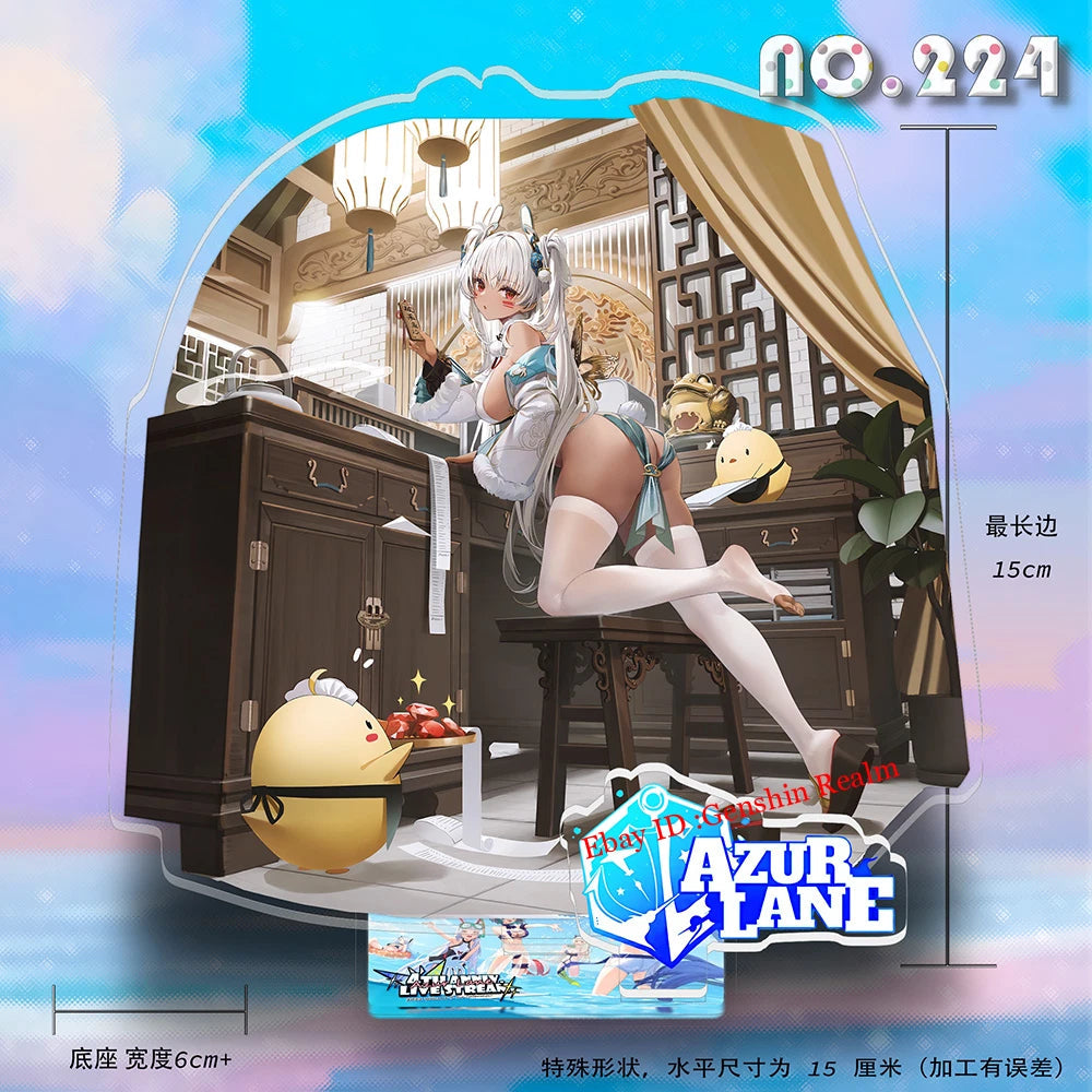 Anime Azur Lane USS Alabama Desktop Stand Figure Collection Decor Gift 07FC0E-D4 - KOEEK