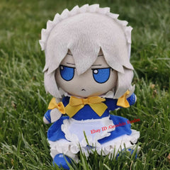 Anime Touhou Project Fumo Series Izayoi Sakuya Plush Doll Cartoon Gift 20cm 07FC0E-D4 - KOEEK