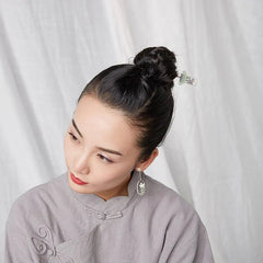 Fan-shaped Chinese National Style Hanfu Hairpin Hanfu Hair Accessories 07FC0E-D4 - KOEEK