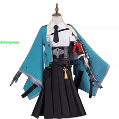 Zenless Zone Zero Hoshimi Miyabi Cosplay Costume Women Skirt Outfits Halloween 07FC0E-D4 - KOEEK