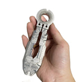 TC4/TC21 Titanium Alloy Multi Tool EDC Pocket Pry Bar with Wrench Socket CNC 07FC0E-D4 - KOEEK