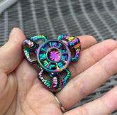 Fidget Spinner EDC Metal Toy Hand Spinner Stress Relief Toy Anxiety Spinner Toy 07FC0E-D4 - KOEEK