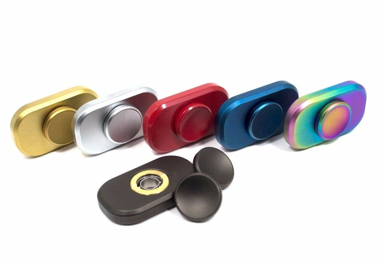 Mini Bar EDC Covert Brass Metal Fidget Spinner R188 Bearing LEAD-FREE Gift 07FC0E-D4 - KOEEK