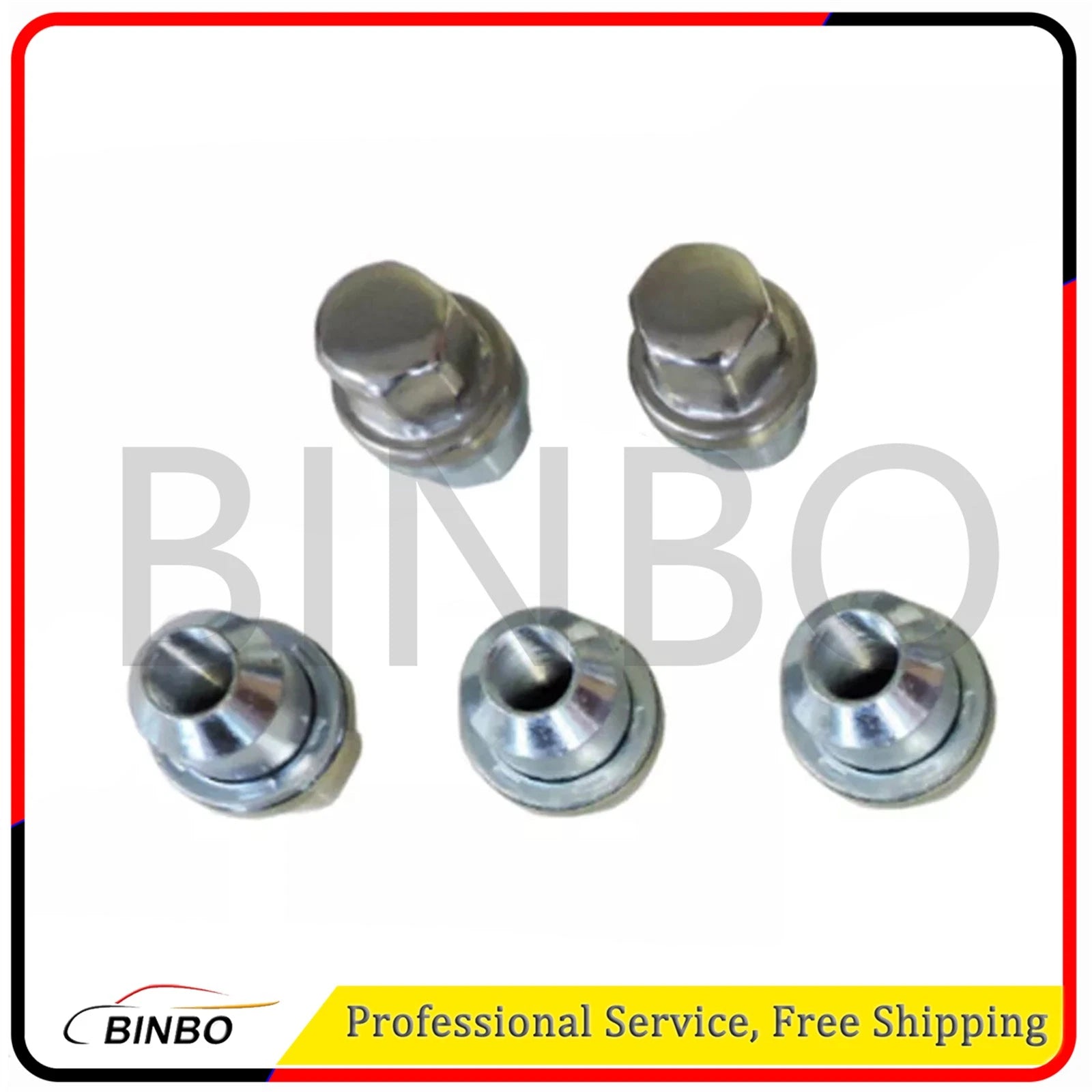 Set of 5 PCS Alloy Wheel Lug Nut for Land Rover Defender 90 110 RRD500560 07FC0E-D4 - KOEEK