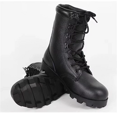Russian DPR Men Motorcycle Combat Boots Military Boots Ankle Leather Shoes Boots 07FC0E-D4 - KOEEK