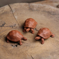 Purple Clay Tea Accessories Turtle Tea Pet Home Decor 07FC0E-D4 - KOEEK