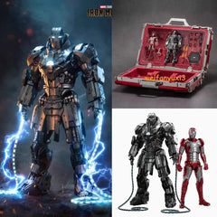 STOCK ZD 1:1 Iron Man Mark V MK5 Suitcase Set Moive Cosplay Prop Collection Gift ZD - KOEEK