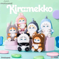 Miniso Mofusand Kiramekko Fluffy Kittens Series Blind Box Vinyl Plush MINISO - KOEEK