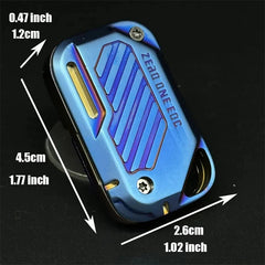 1PC EDC Novel Metal Swing Fidget Slider Fidget Toys Stress Relief Haptic Slider 07FC0E-D4 - KOEEK