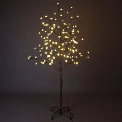 Cherry Blossom Tree 5FT 128 LED Lighted Tree, Warm White 07FC0E-D4 - KOEEK