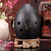 8 Holes Ocarina Clay Xun Musical Instrument for Children Beginner Gift 07FC0E-D4 - KOEEK