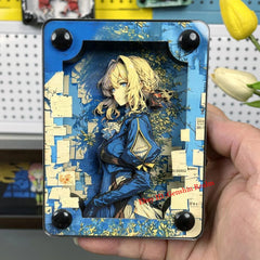 Anime Violet Evergarden Acrylic Brick 3D Card Figure Collection Decor Gift 07FC0E-D4 - KOEEK