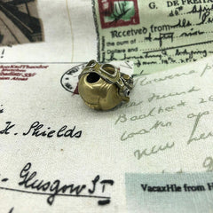 EDC Brass Pilot Skull Knife Umbrella Rope Parachute Cord Lanyard Tool Pendant 07FC0E-D4 - KOEEK