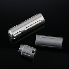 Waterproof canister pill Container Titanium EDC Emergency Key pendant Keychain 07FC0E-D4 - KOEEK