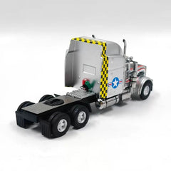 Fine Works 1:64 Peterbilt Semi Truck Tractor Diecast Model With Box Collectible 07FC0E-D4 - KOEEK