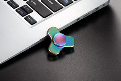Mini Bar EDC Covert Brass Metal Fidget Spinner R188 Bearing LEAD-FREE Gift 07FC0E-D4 - KOEEK