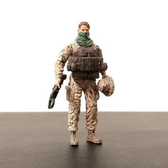 3.75" US Army Rangers Delta Force Navy SEAL Sniper Action Figures Set Military 07FC0E-D4 - KOEEK