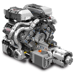 new Mould King 10201 W16 Engine That Run Motor Building Block Toy Kit Construction MOULD KING - KOEEK